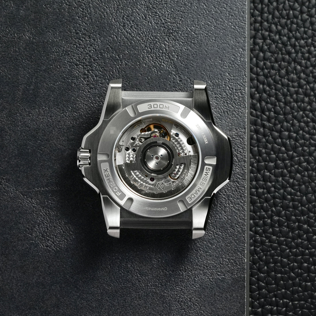 FORMEX 鋒美時 REEF GMT 42mm 自動機械錶 藍黑陶瓷圈 黑面藍字鋼鏈 台灣總代理公司貨