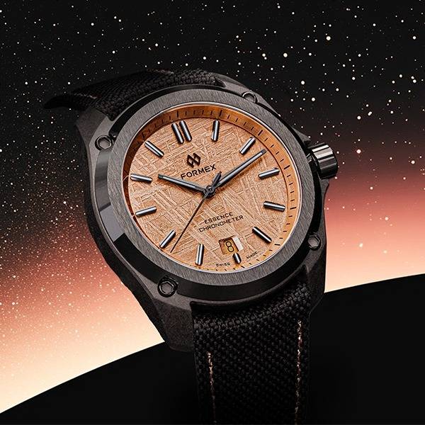 FORMEX 鋒美時 ESSENCE Leggera 41mm 自動機械錶 碳纖維複合材質 隕石金特別版 台灣總代理公司貨