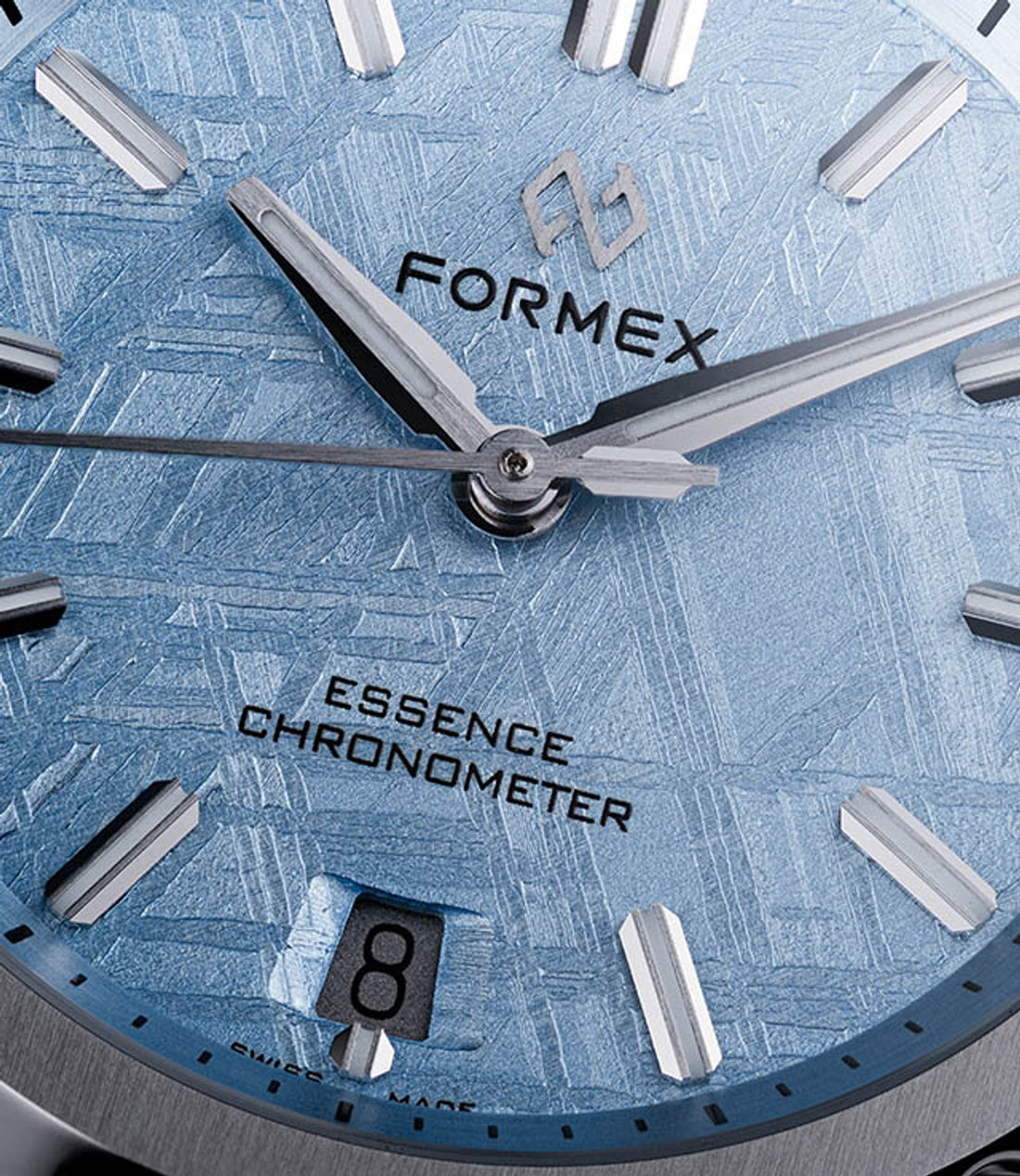 FORMEX 鋒美時 ESSENCE 39mm 自動機械錶 冰藍隕石特別版 台灣總代理公司貨